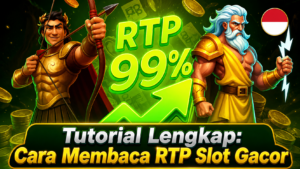 Ilustrasi tampilan RTP pada permainan slot online.