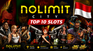 Tangkapan layar mekanik unik Nolimit City menampilkan simbol xWays yang memecah dan xBomb yang