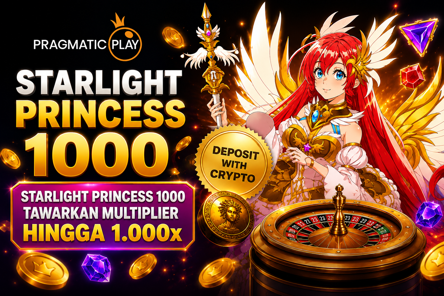 Starlight Princess 1000 Tawarkan Multiplier Hingga 1.000x